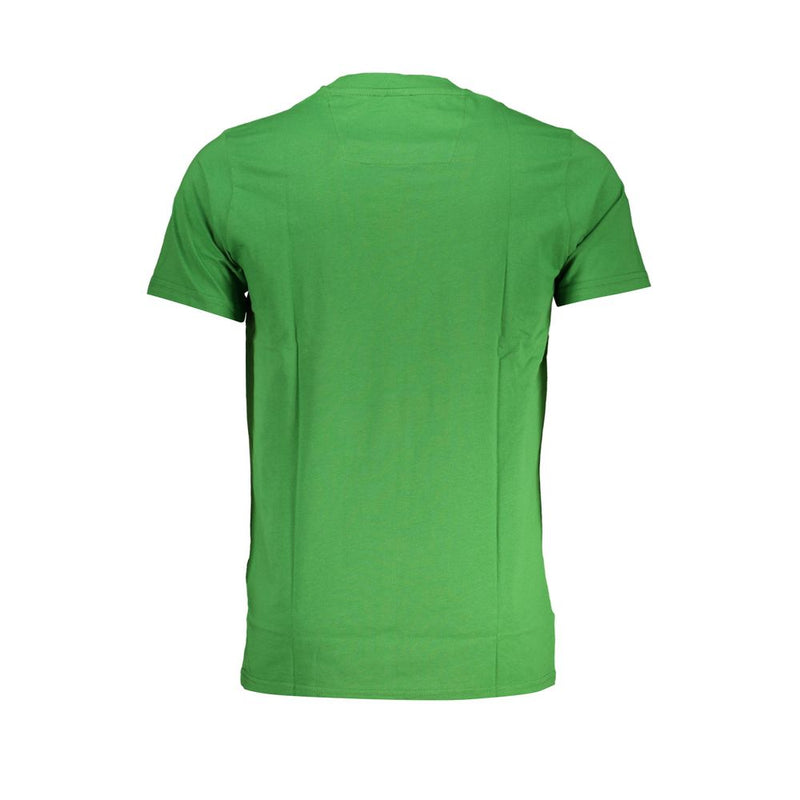 Camiseta de algodón verde