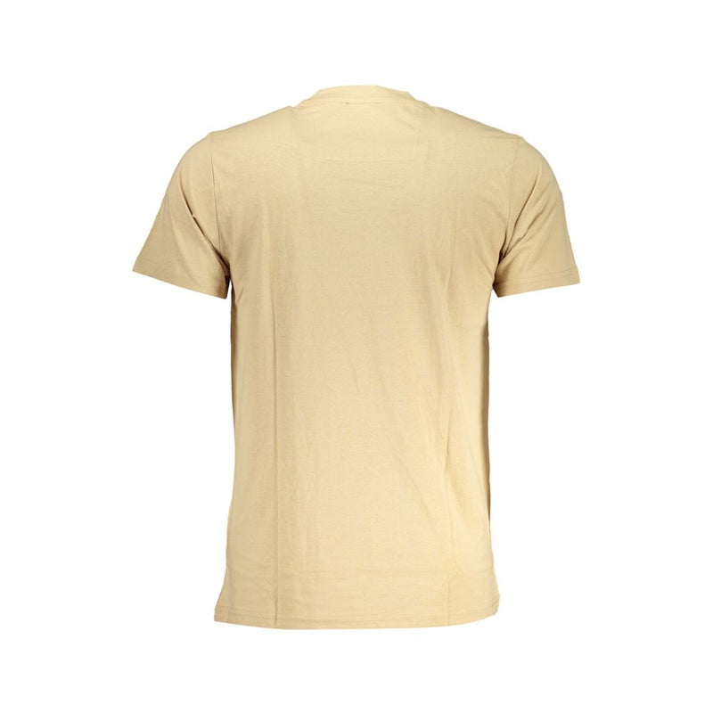 T-shirt di cotone beige