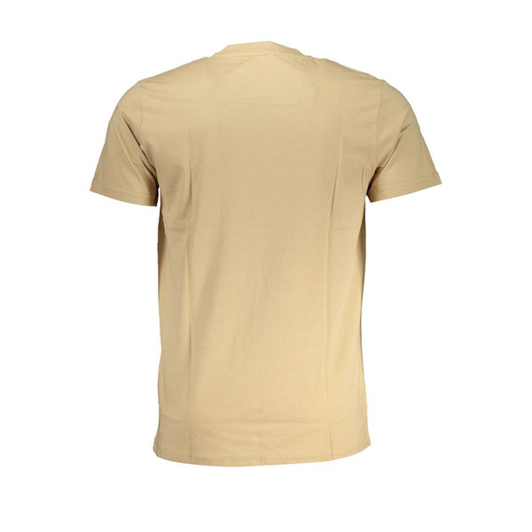 Camiseta de algodón beige