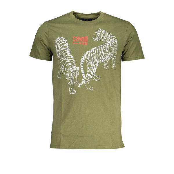 T-shirt en coton vert