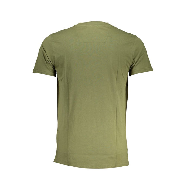 Camiseta de algodón verde