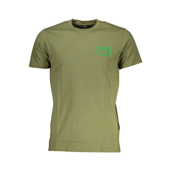 Camiseta de algodón verde