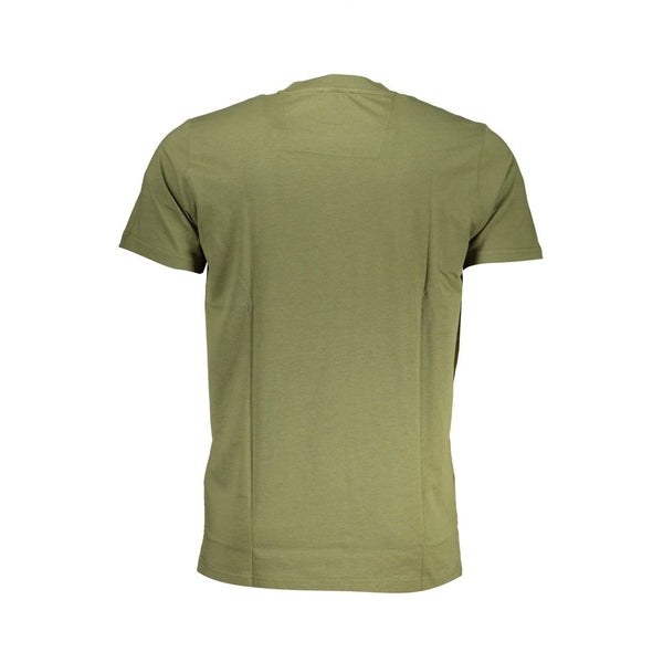 Camiseta de algodón verde