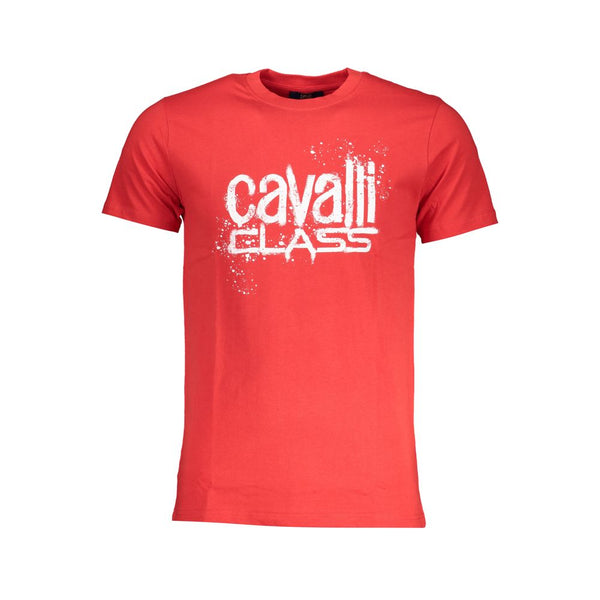 Rotes Baumwollt-Shirt