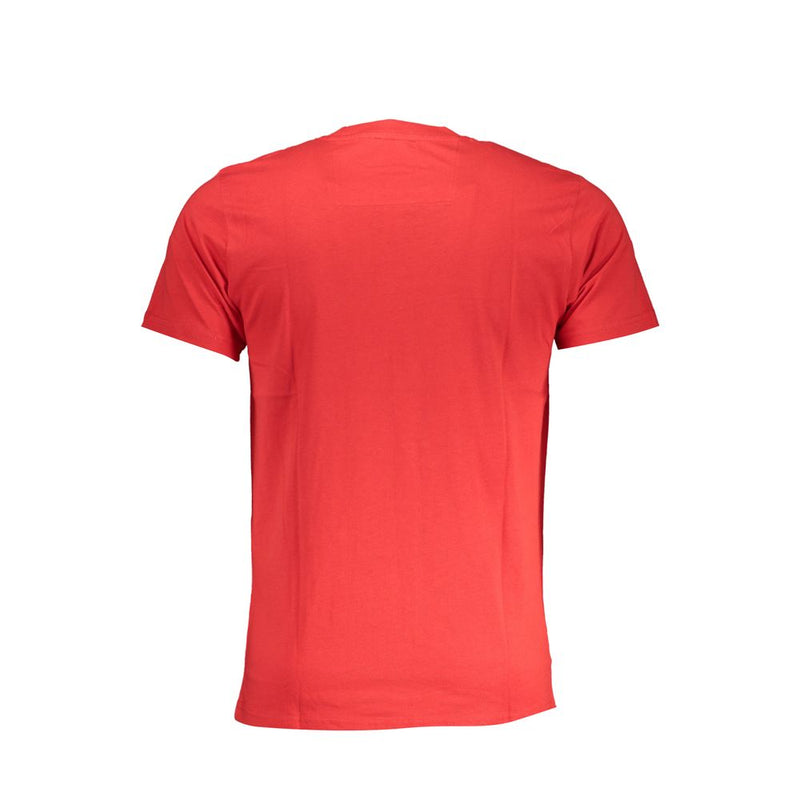 Rotes Baumwollt-Shirt