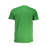 Camiseta de algodón verde