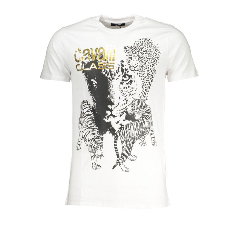 T-shirt di cotone bianco