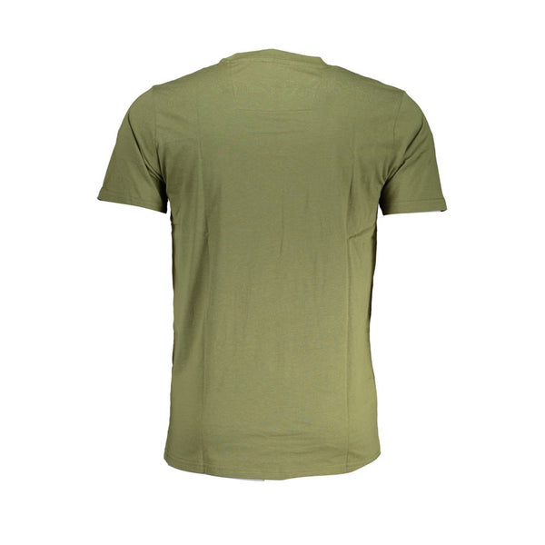 Camiseta de algodón verde