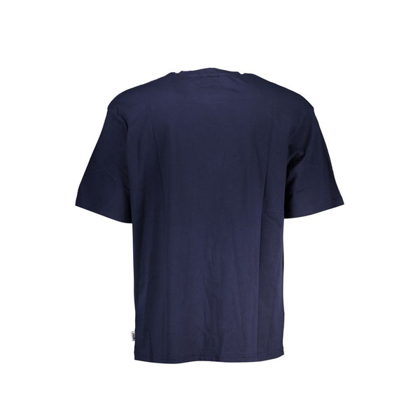 T-shirt di cotone blu