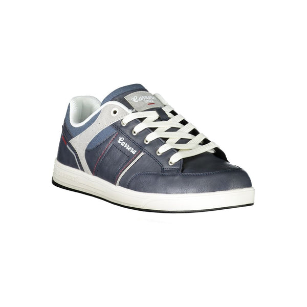 Sneaker en polyester bleu