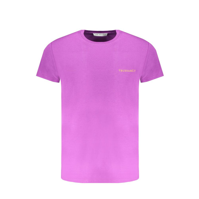 T-shirt di cotone viola