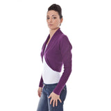 Pull en laine violet