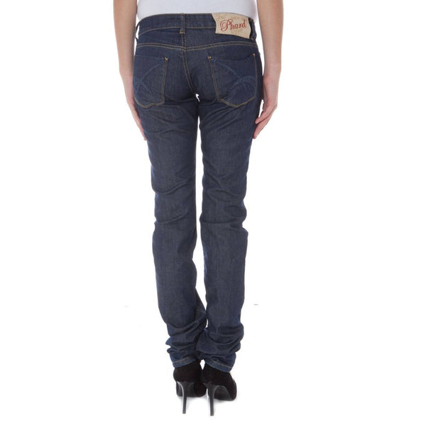 Blaue Baumwolljeans & Pant