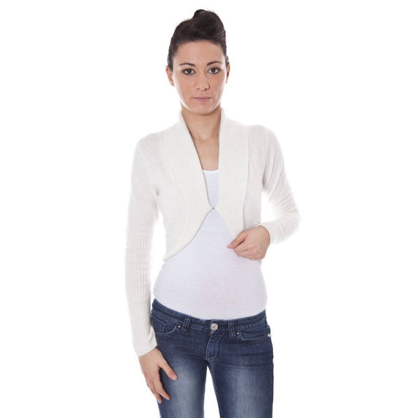 Pull en laine blanche