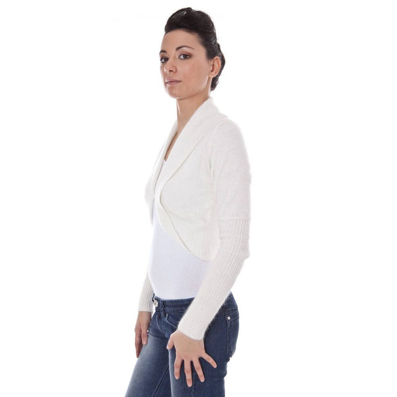 Pull en laine blanche