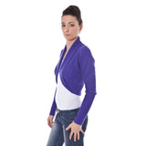 Lila Wollpullover