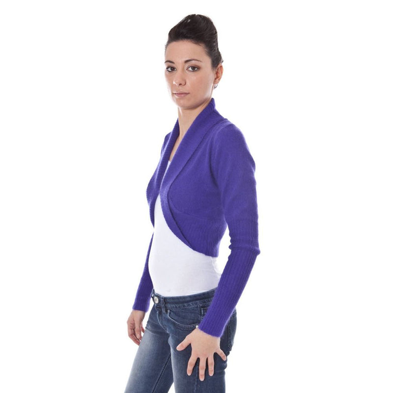 Pull en laine violet