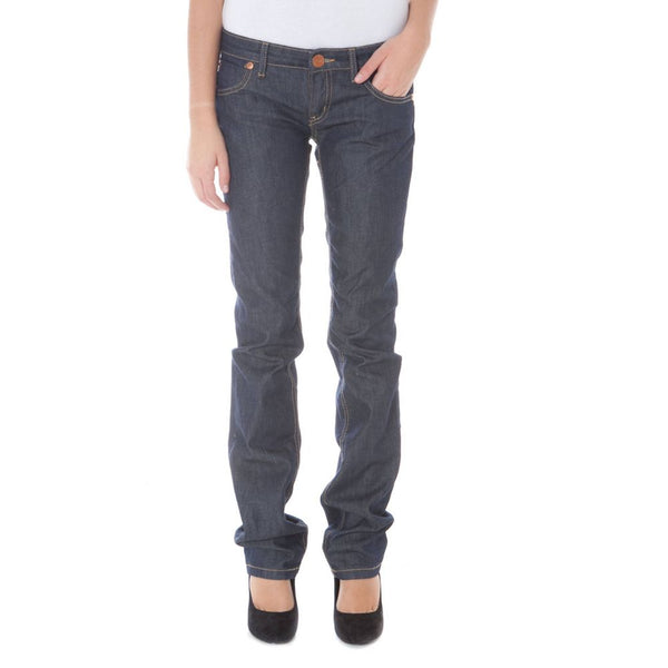 Blaue Baumwolljeans & Pant