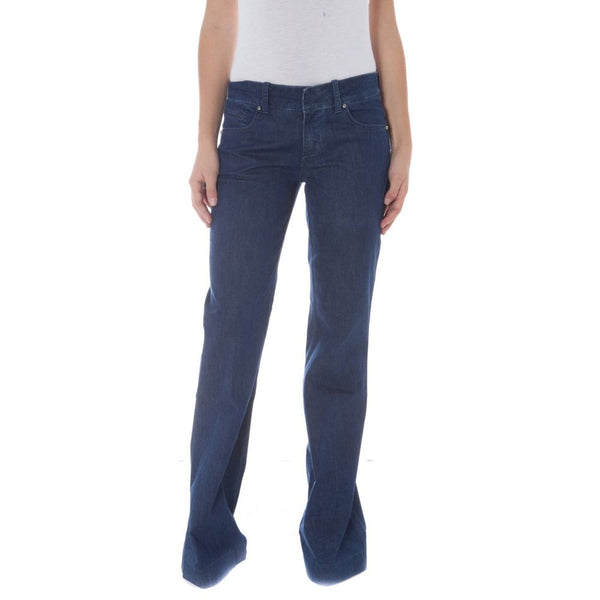 Blaue Baumwolljeans & Pant