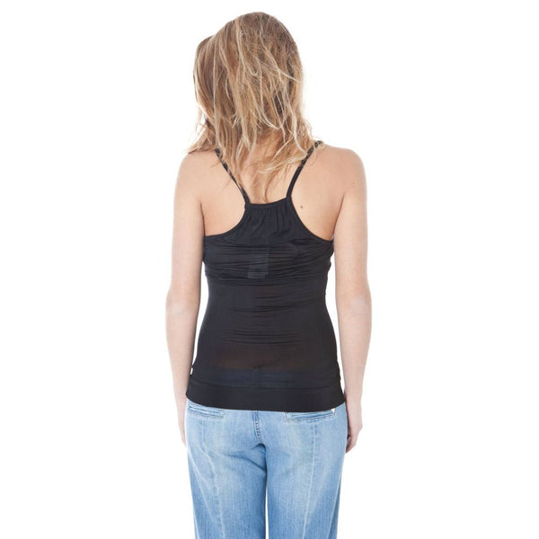 Tops de viscose noir et t-shirt