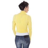 Maglione di lana giallo