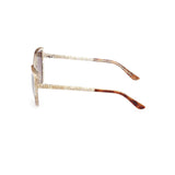 Lunettes de soleil bruns iniettato