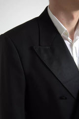 Blazer Sicilia nera blazer a doppio petto