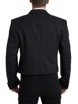 Blazer Sicilia nera blazer a doppio petto