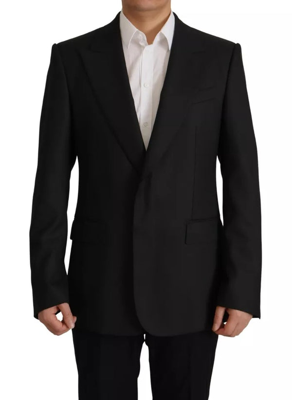 Blazer Jacket in poliestere in poliestere nero