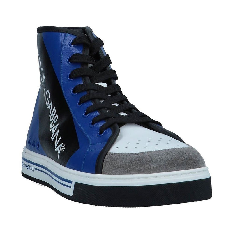 Blauer Baumwoll -Sneaker