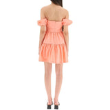 Orangenkleid