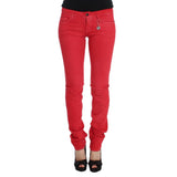 Jeans rossi e pantalone