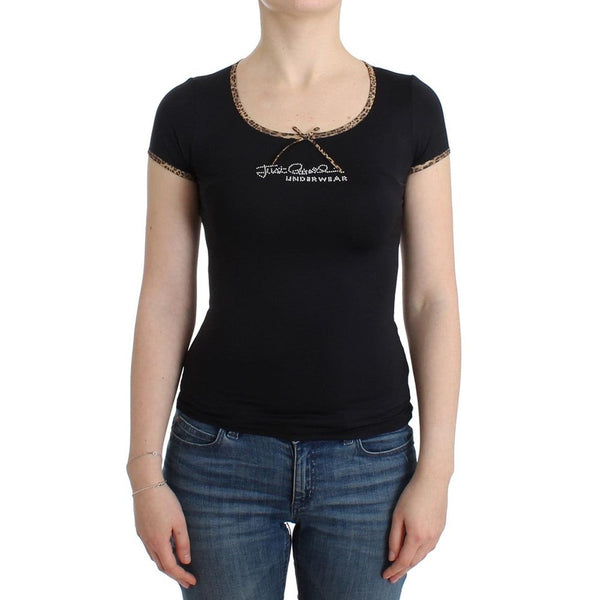 Schwarze Tops & T-Shirt