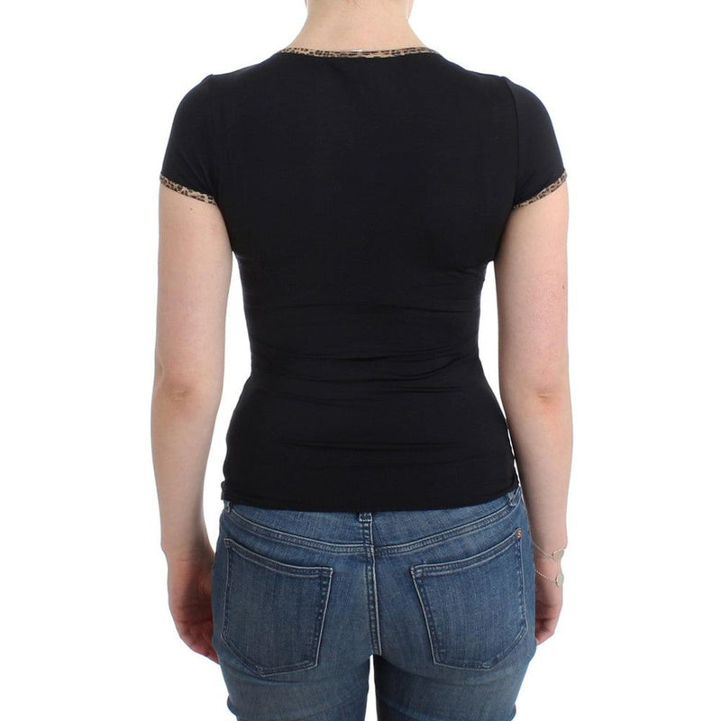 Schwarze Tops & T-Shirt