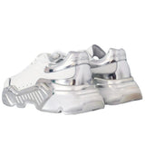 Sneaker en cuir blanc en cuir blanc