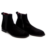 Boot en cuir noir DI Calfskin