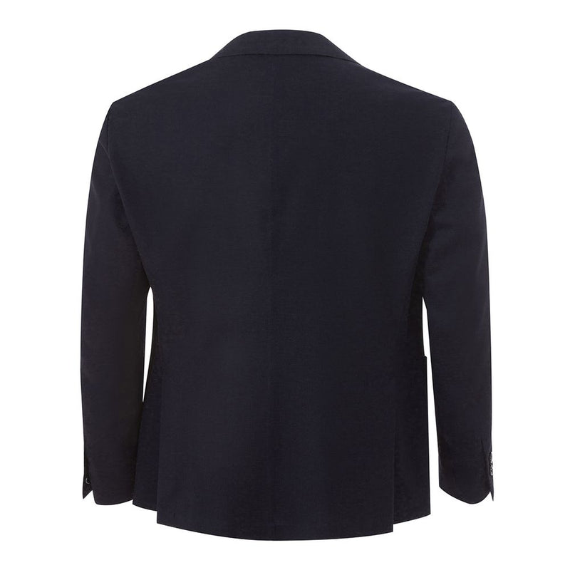 Elegante blaue Baumwoll -Lardini -Jacke