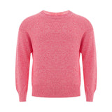 Maglione di cotone rosa