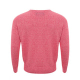 Maglione di cotone rosa