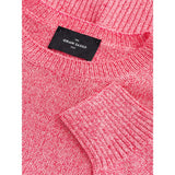 Maglione di cotone rosa