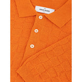 Chic Orange Cotton Polo für den modernen Herrn