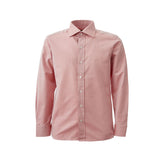 Shirt en coton rose élégant pour hommes