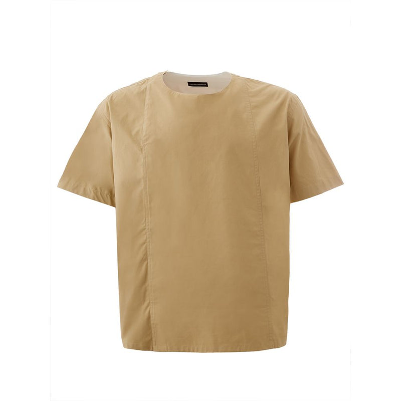 Shirt marron en coton élégant pour les hommes