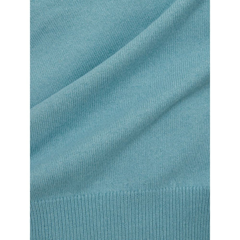 Élégance de pull en cachemire turquoise