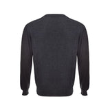 Pull d'élégant pull en cachemire gris pour les hommes