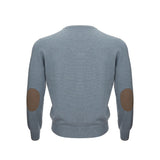 Elegante maglione cashmere in grigio chic