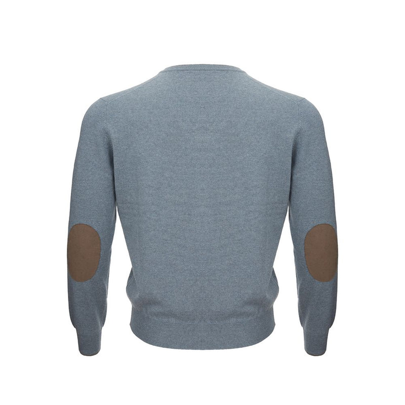 Elegante maglione cashmere in grigio chic