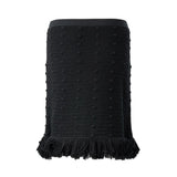 Elegant Black Cotton Skirt