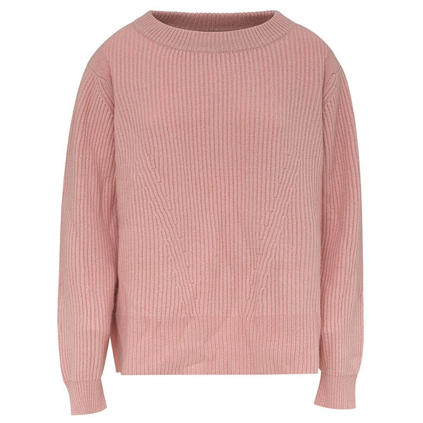 Elegante cashmere Pink Top - Concediti il ​​lusso morbido