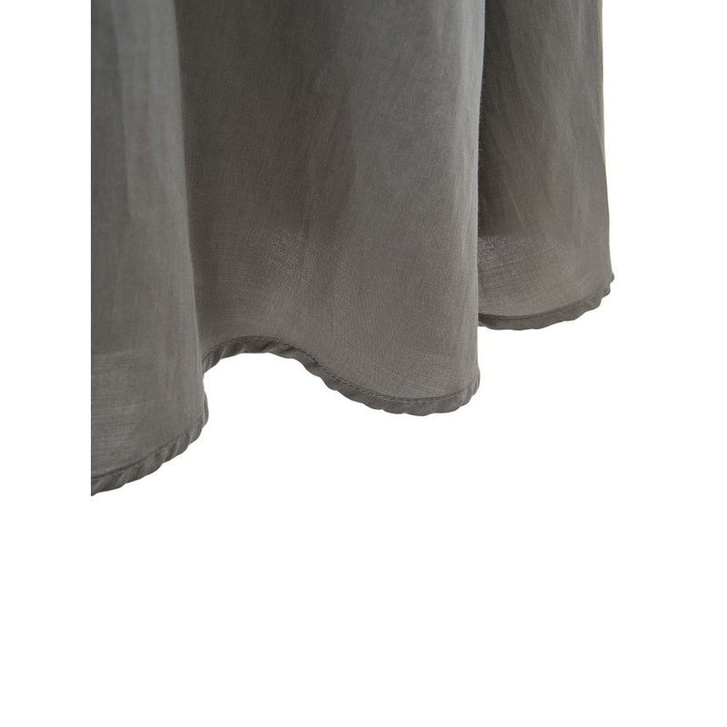 Robe gris de soie élégante - Élégance intemporelle